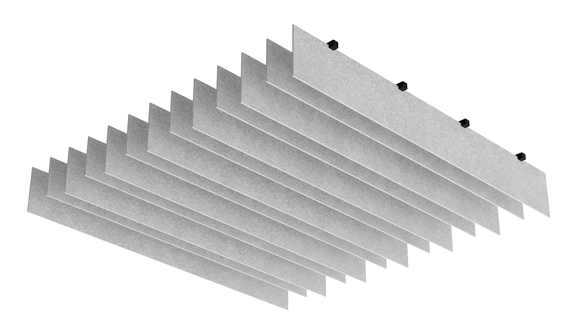 FC0003 | Linear | Suspended Acoustical Ceiling Baffles System