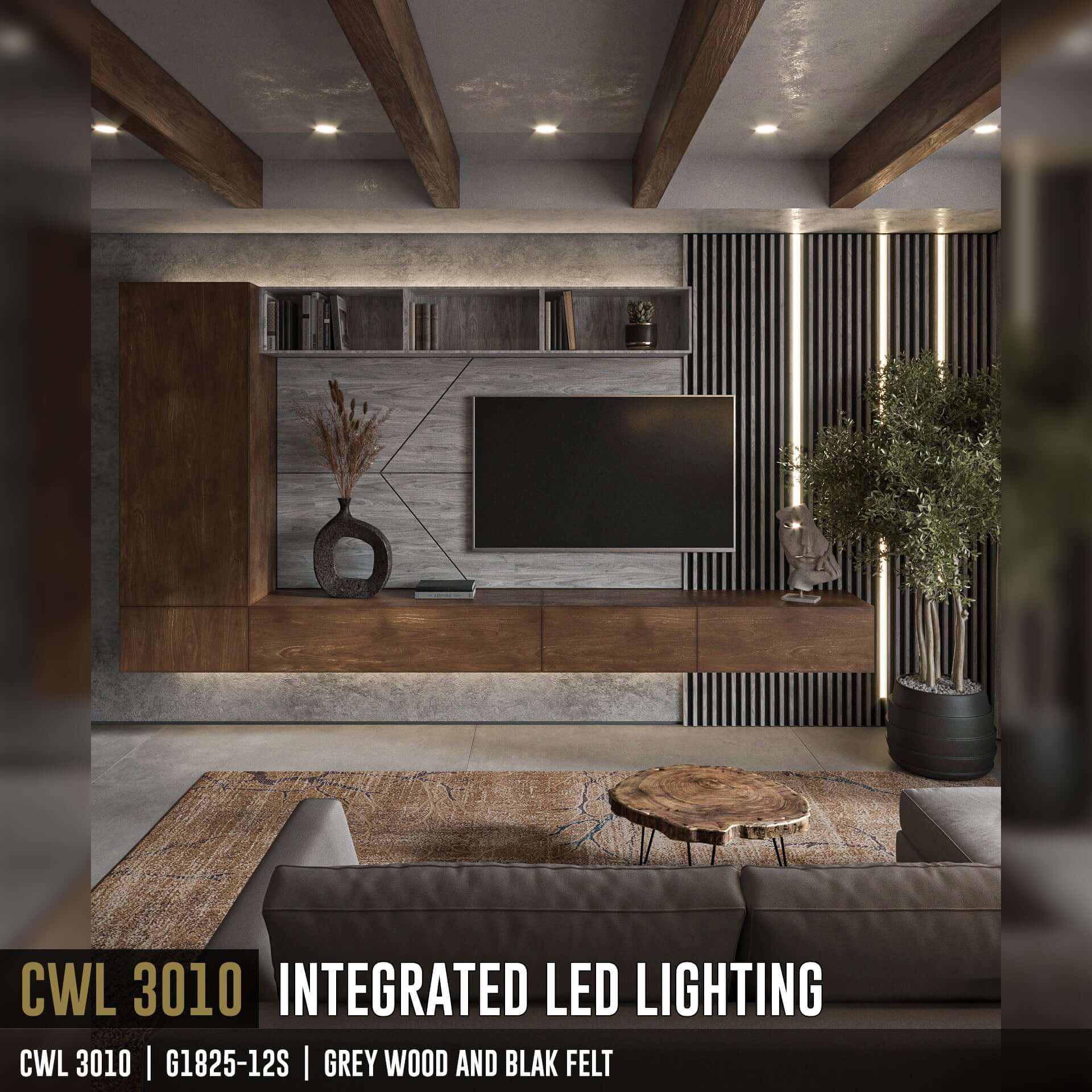 CWL 3010 | LED Lighting for wood panels