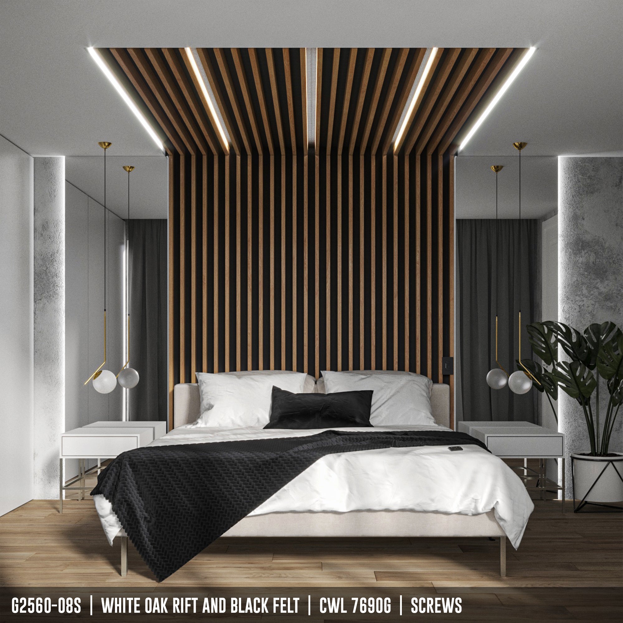 G2560-08S | Acoustical Linear Wood Panel