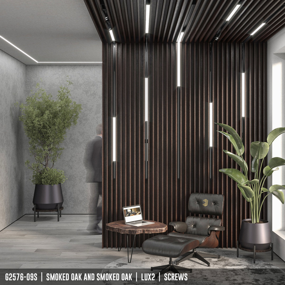 Linear Wood Panels with Wood Backing - CW WOODCRAFT