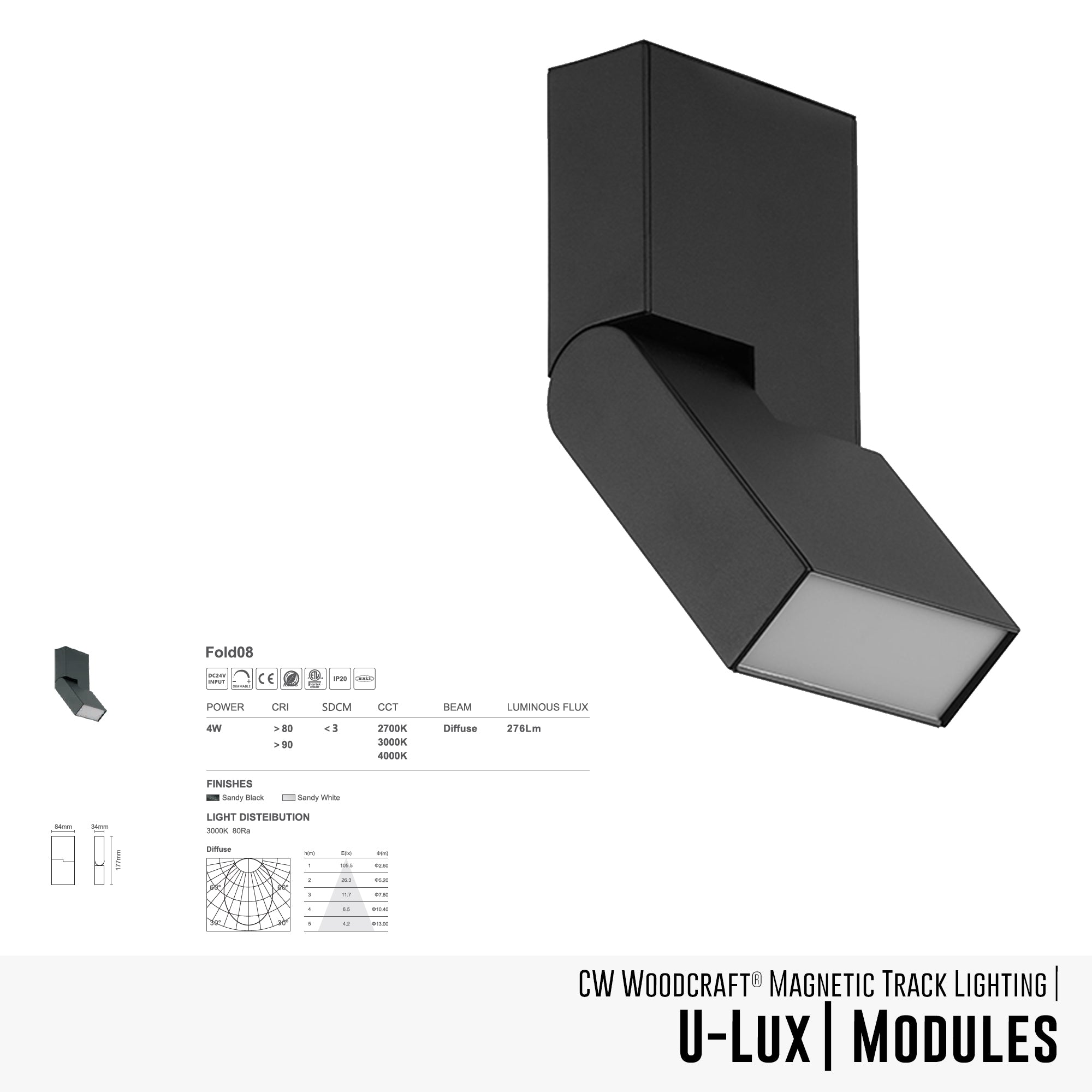U-LUX MAX | Magnetic Lighting System | Modules
