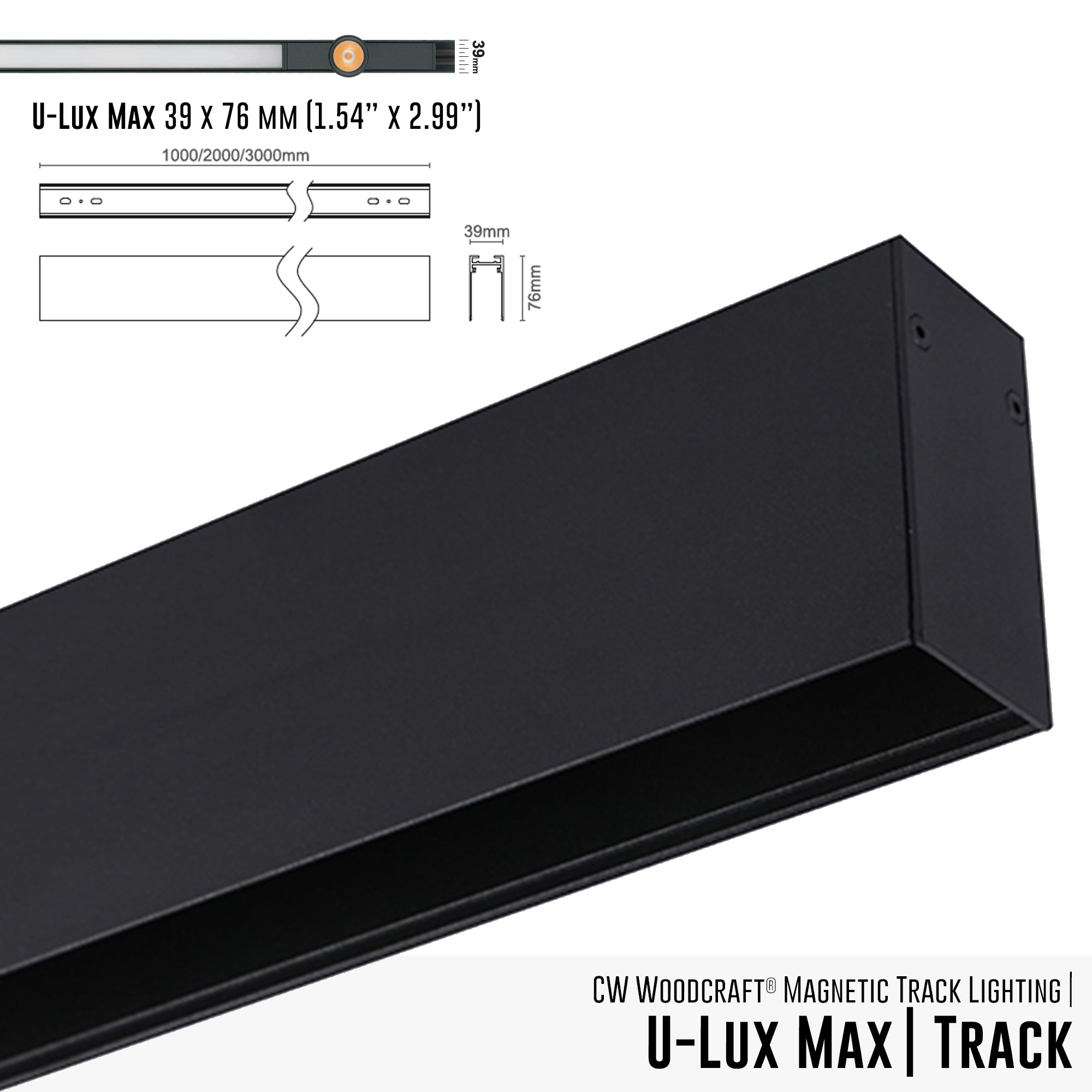 U-LUX MAX | Magnetic Lighting System | Track