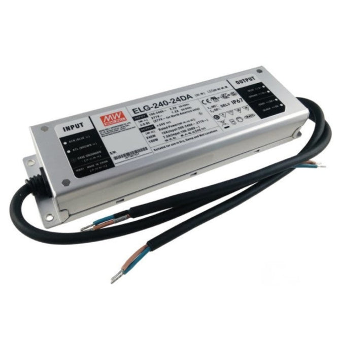 Max Led Driver ELG-240-24DA | 240W Max LED Driver (180W @ 110V) with DALI Control ...
