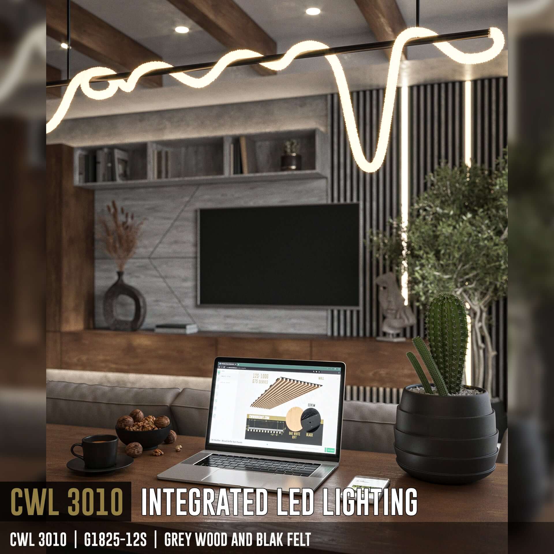 CWL 3010 | LED Lighting for wood panels