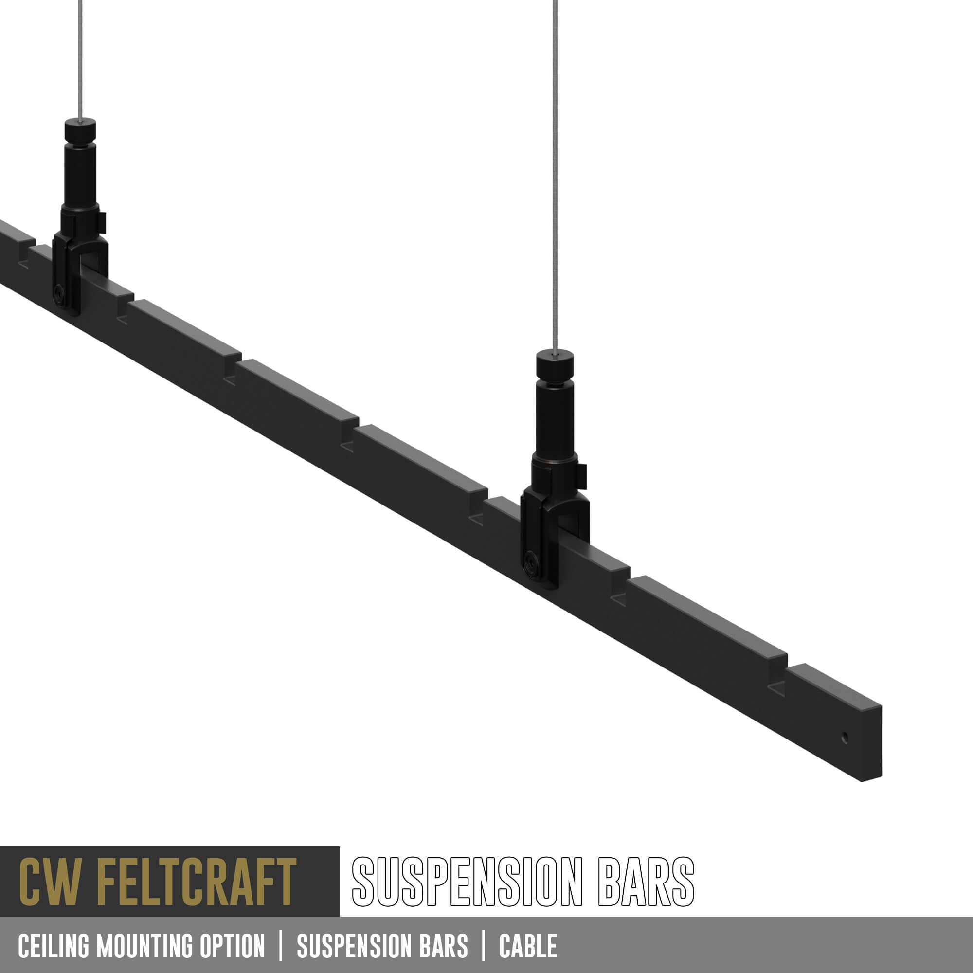 CW Feltcraft | Suspension Bar (1 piece)